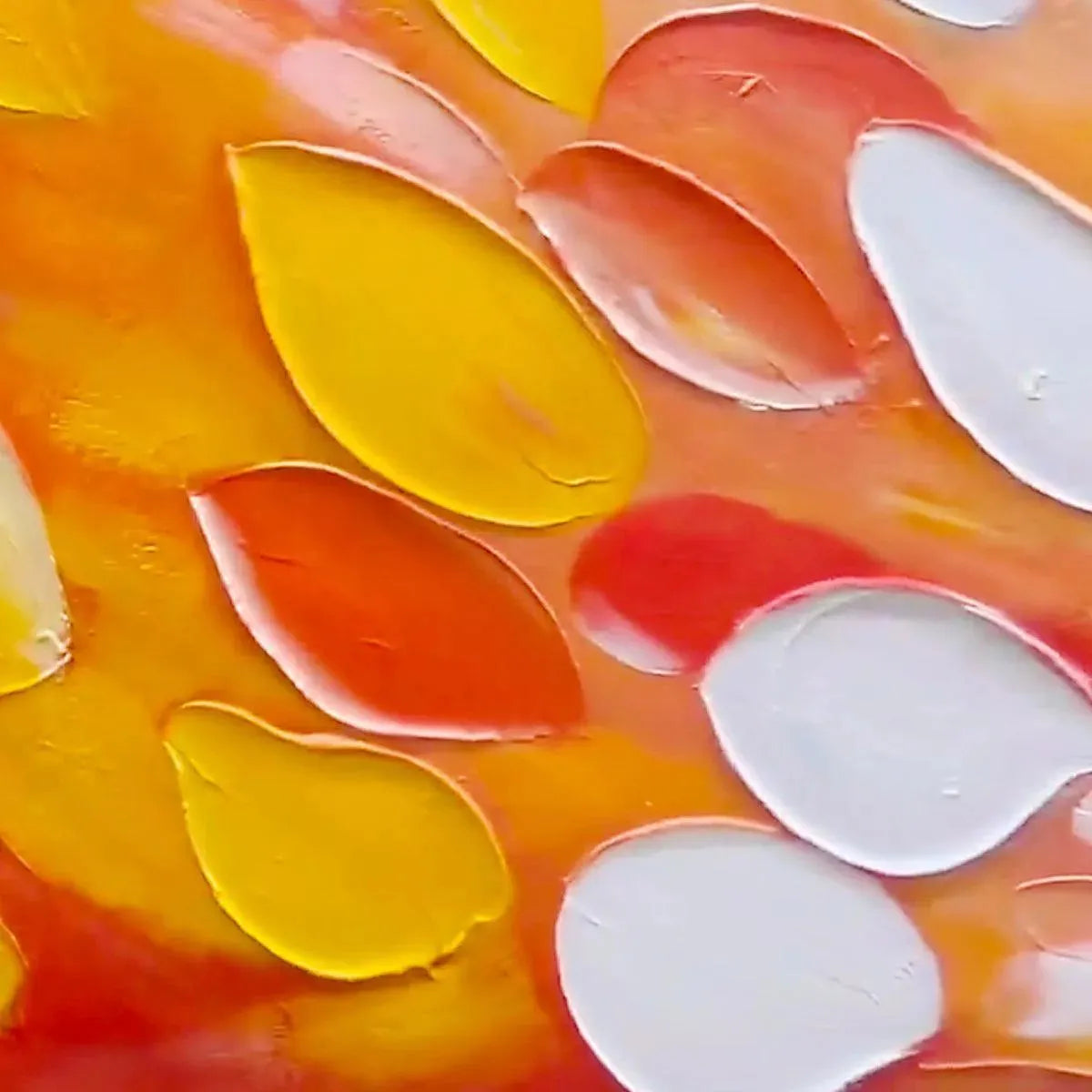 RAINBOW BURST: Textured Abstract Painting in Rainbow Colors - Image 5