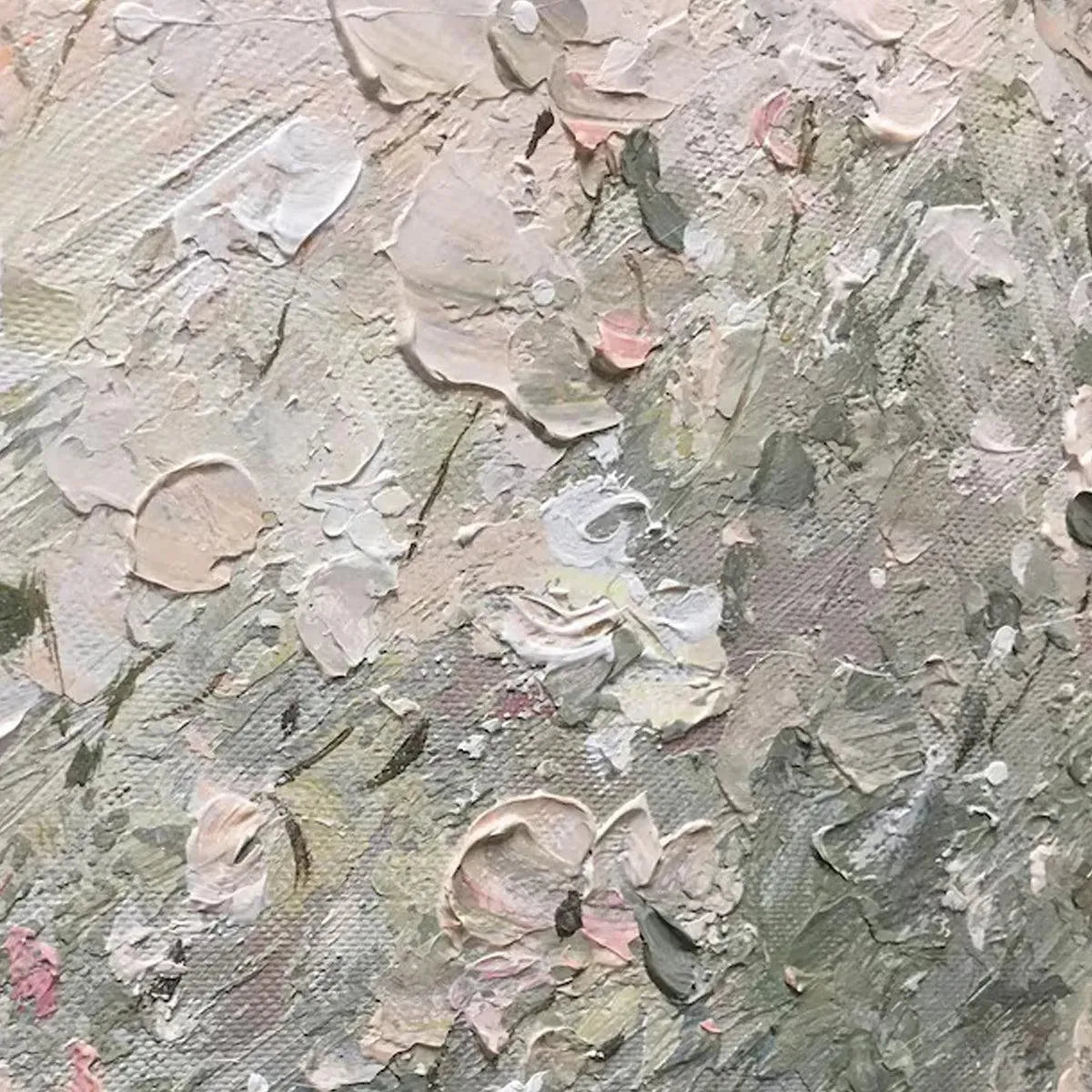 WHISPERING MEADOW: Impressionistic Wildflower Landscape Painting - Image 3