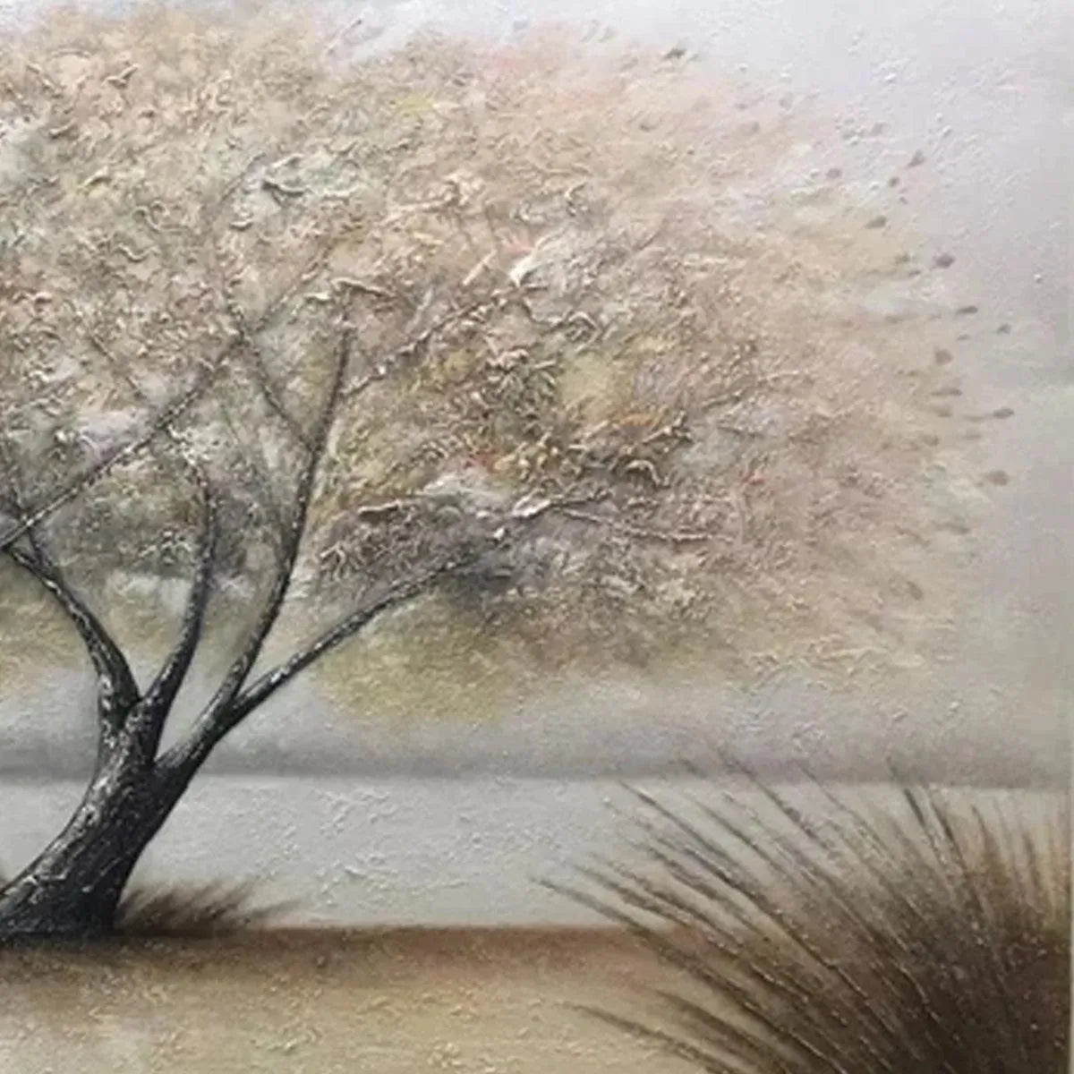 TWILIGHT TREES: Serene Landscape Painting of Trees by the Water - Image 7