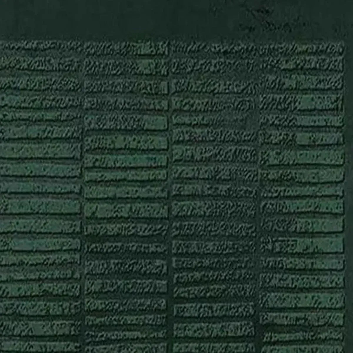 DARK GREEN TEXTURED GRID: Minimalist Textured Painting - Image 7