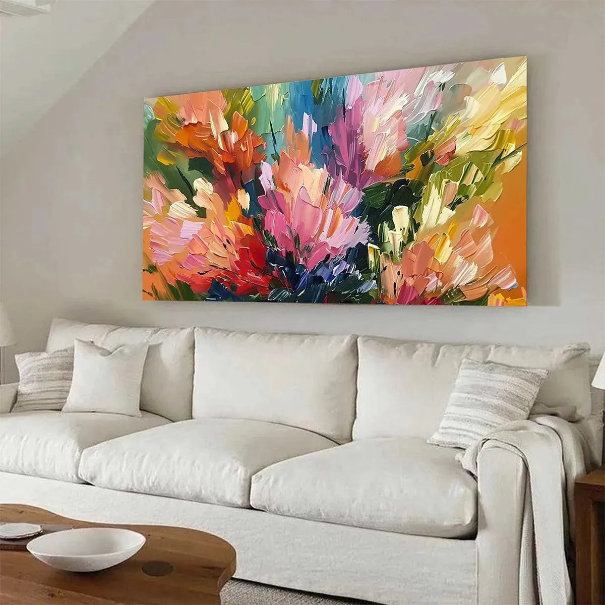 SUMMER BOUQUET: Impressionistic Floral Painting in Vibrant Colors - Image 4