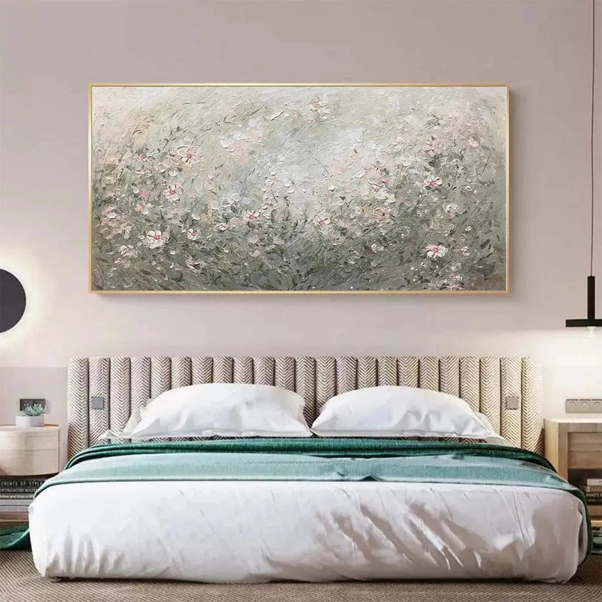 WHISPERING MEADOW: Impressionistic Wildflower Landscape Painting - Image 2