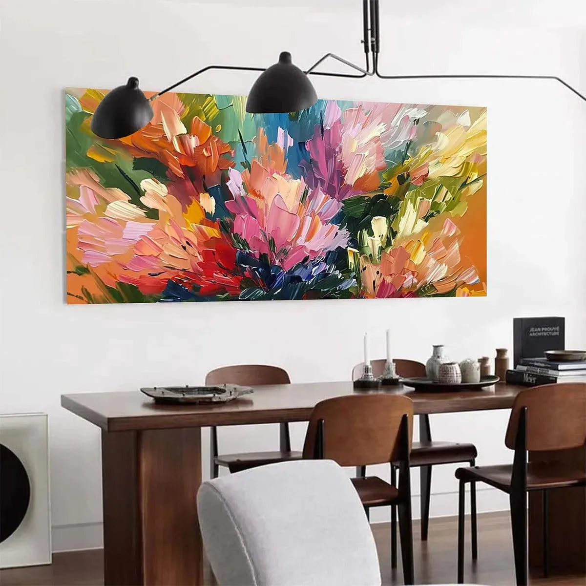 SUMMER BOUQUET: Impressionistic Floral Painting in Vibrant Colors - Image 6