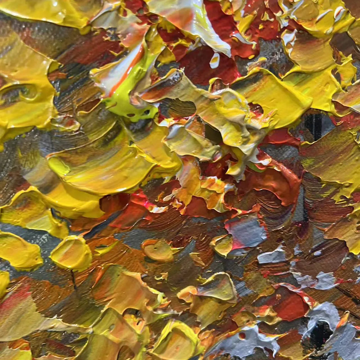 PARISIAN AUTUMN STROLL: Romantic Cityscape Oil Painting with Eiffel Tower - Image 5