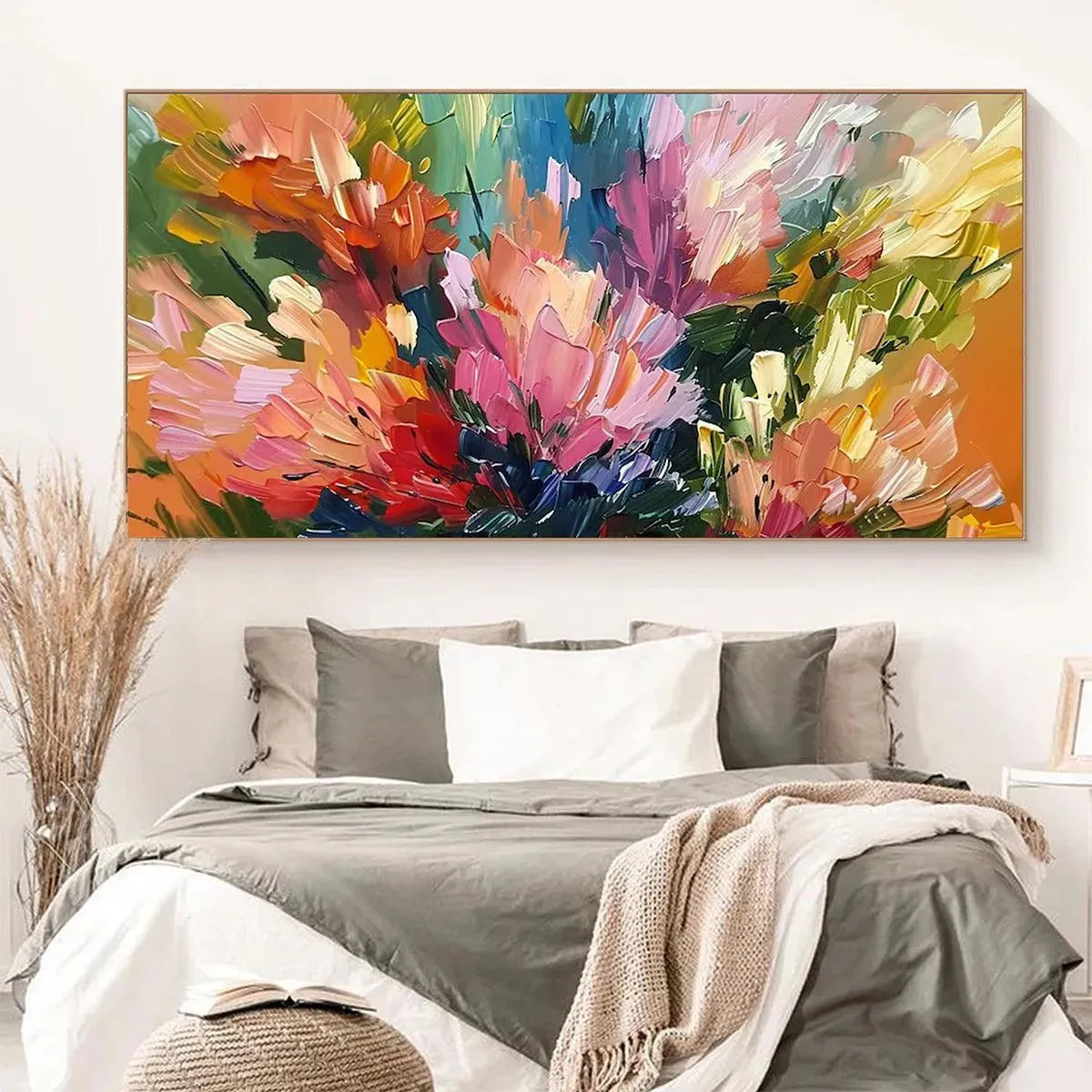 SUMMER BOUQUET: Impressionistic Floral Painting in Vibrant Colors - Image 8