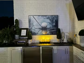 STROKE OF GENIUS: Textured Golf Still Life Oil Painting photo review
