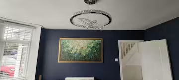 EMERALD MOSAIC: Textured Abstract Landscape Oil Painting photo review
