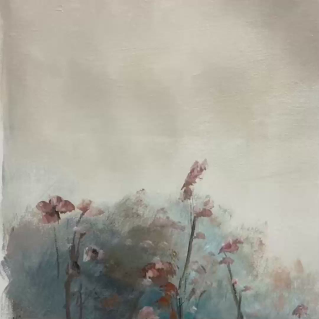 MEADOW VALLEY PANORAMIC: Landscape Painting, Panoramic Wall Art - Image 3