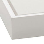 White Frame Stretched