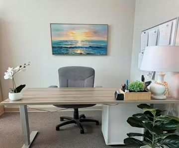 GOLDEN HORIZON: Panoramic Coastal Sunset Oil Painting photo review
