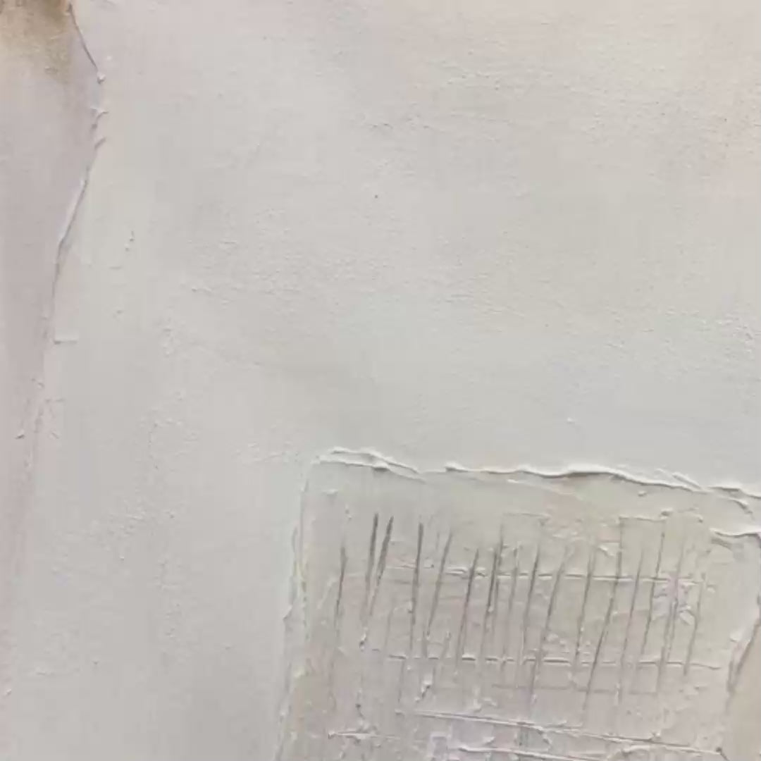 DECONSTRUCTED PLANS: Textured Minimalist Architectural Abstract Painting - Image 3