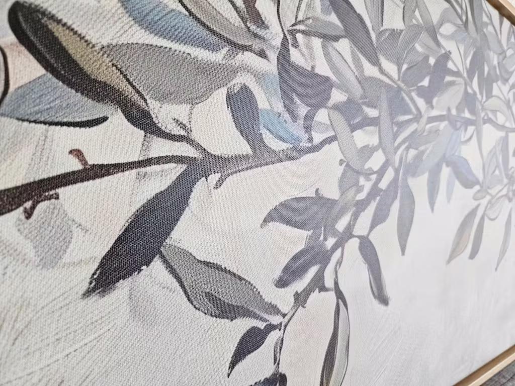 OLIVE BRANCH PANORAMIC: Botanical Painting, Panoramic Wall Art photo review