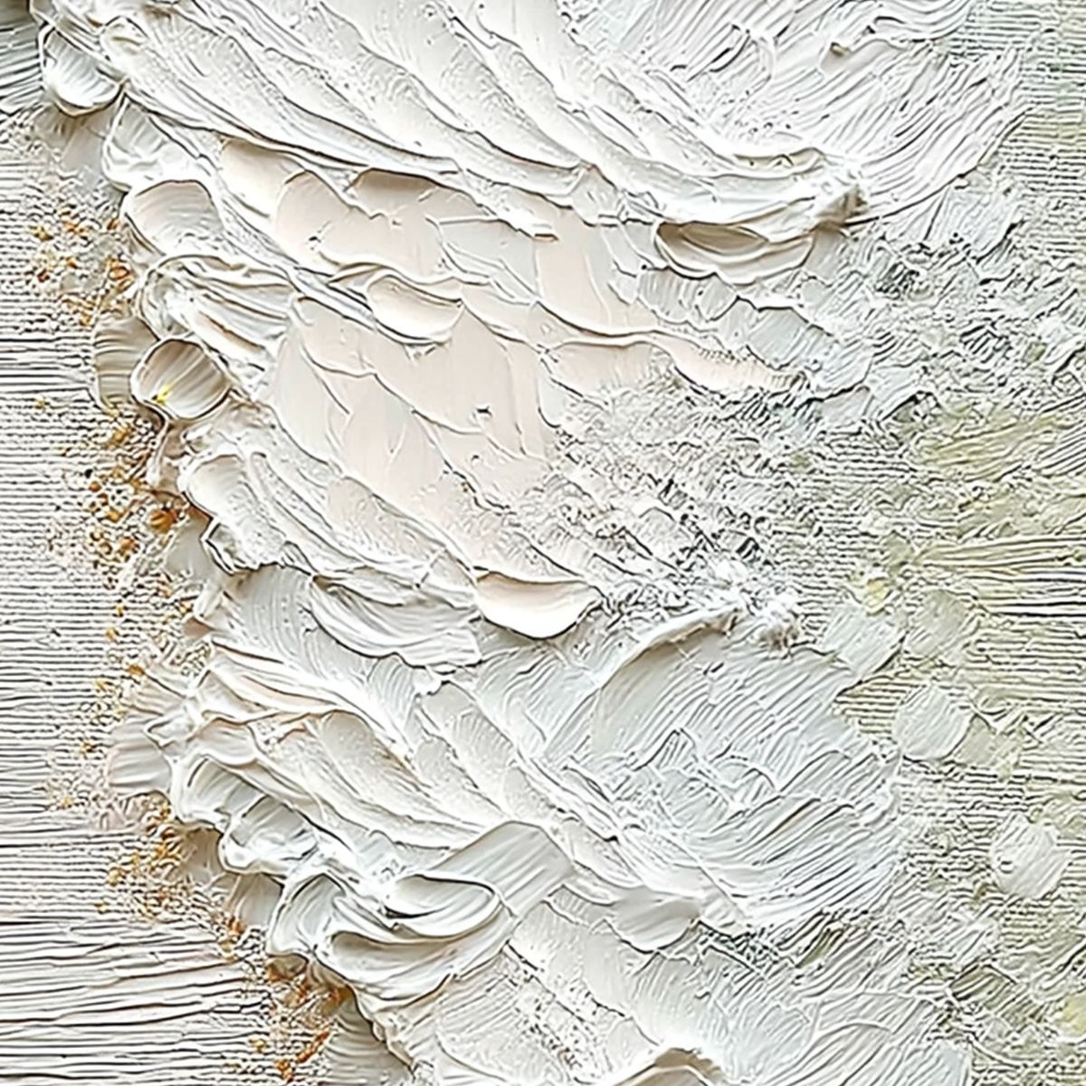 AEGEAN FOAM: Textured Wabi Sabi Abstract Ocean Art - Image 5