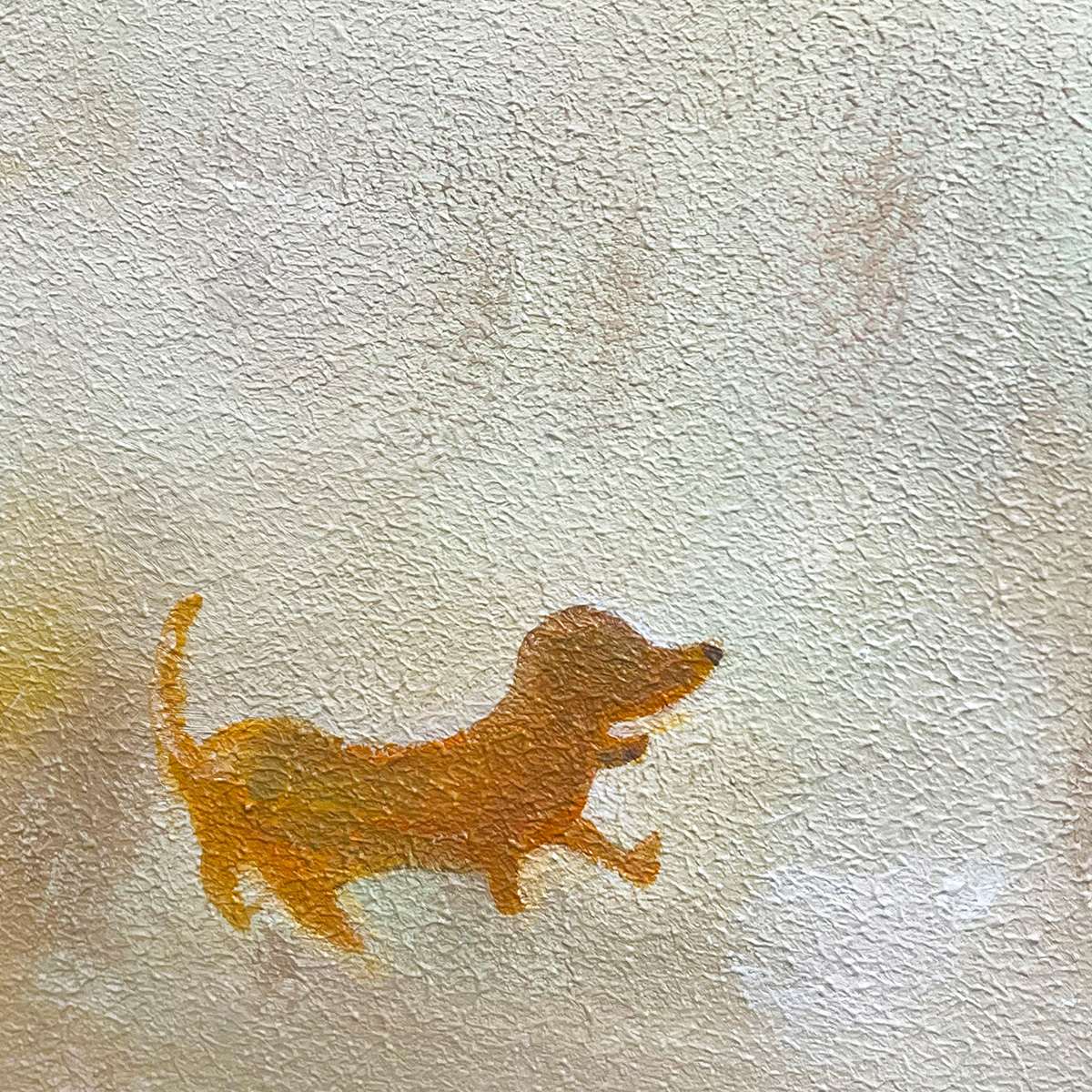 AFTERNOON STROLL: Minimalist Figurative Oil Painting - Image 4