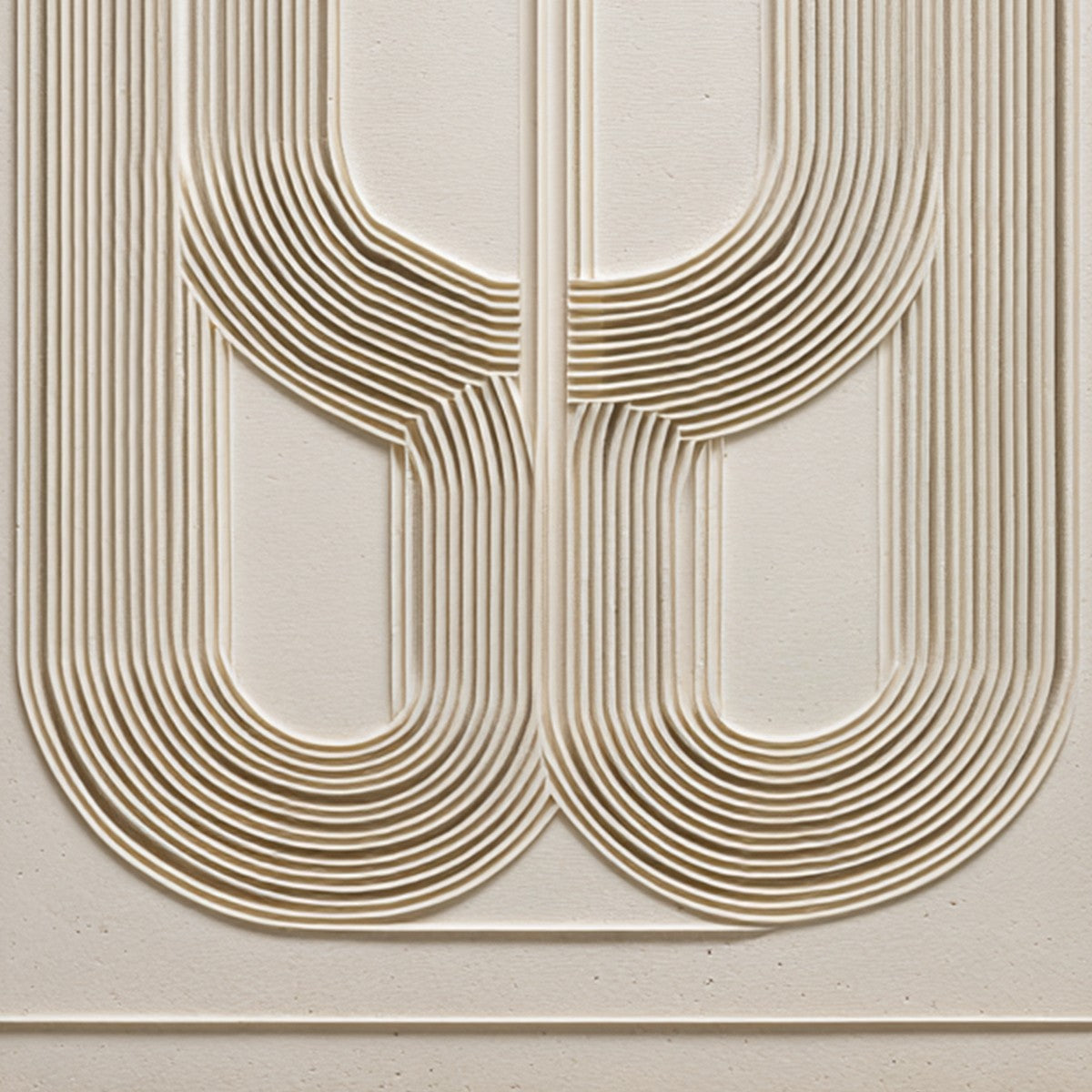 ARCADE: Textured Minimalist Architectural Abstract Painting - Image 3