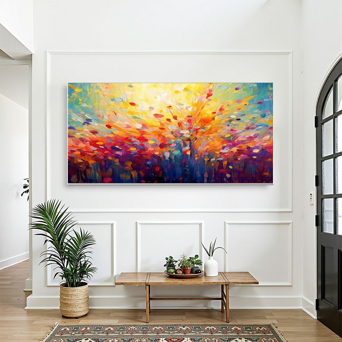 RADIANT DAWN: Abstract Oil Painting - Image 4