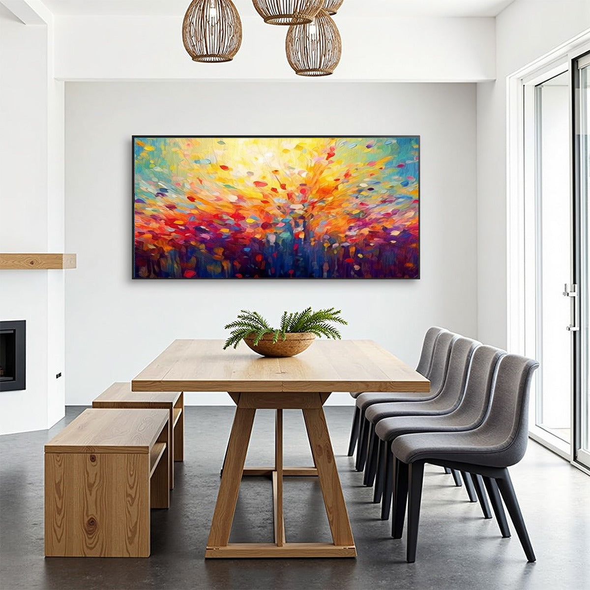 RADIANT DAWN: Abstract Oil Painting - Image 7