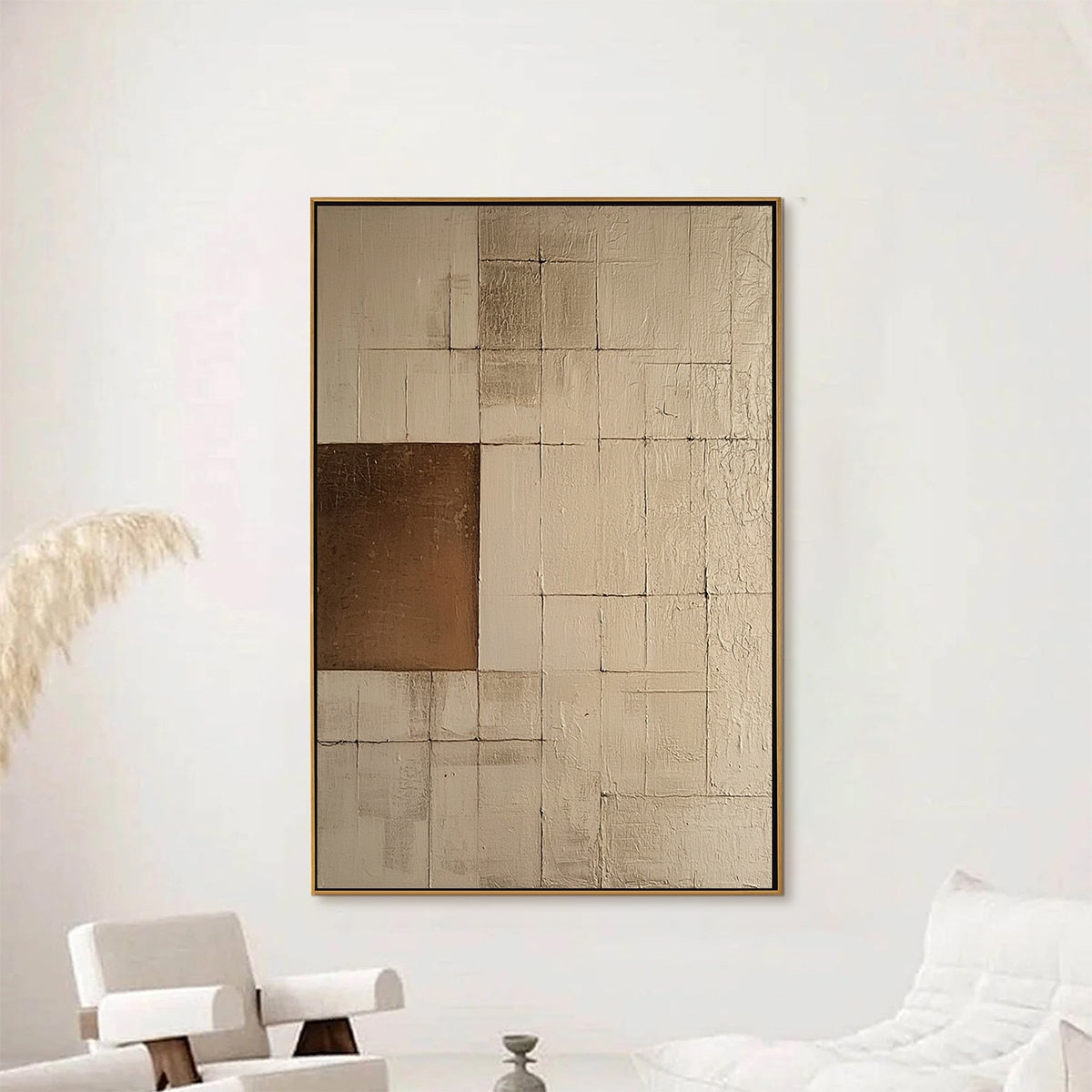 BALANCE: Minimalist Abstract Oil Painting - Image 2