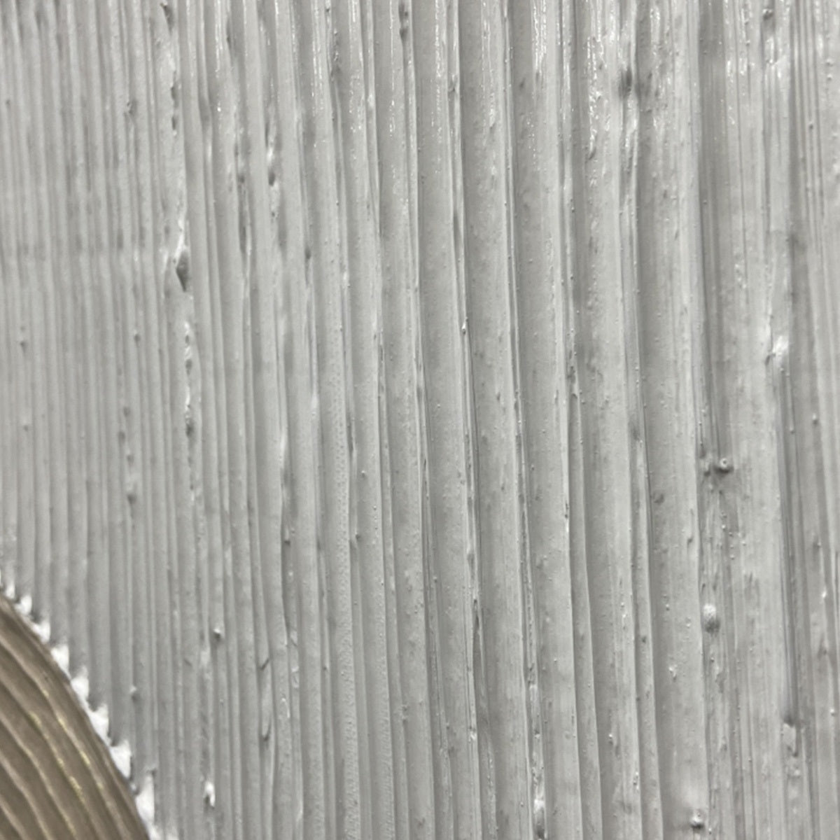 BEIGE TEXTURED ARCHES DIPTYCH: Textured Abstract Painting Set of 2, Vertical Wall Art - Image 3