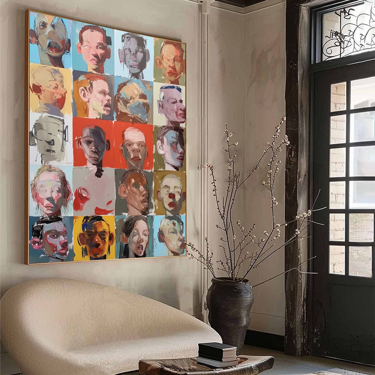 CHORUS OF FACES: Expressive, Textured Portrait Series - Image 6