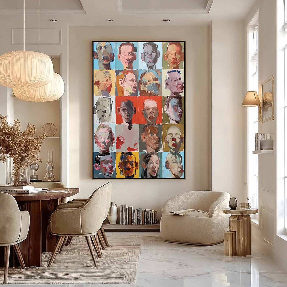 CHORUS OF FACES: Expressive, Textured Portrait Series - Image 5
