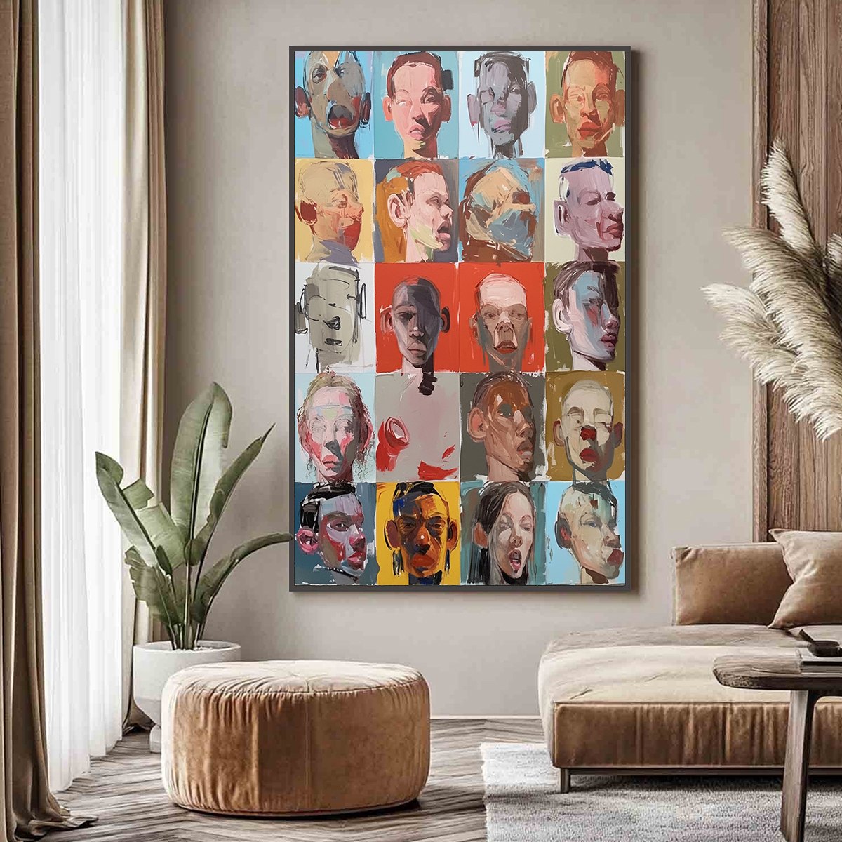 CHORUS OF FACES: Expressive, Textured Portrait Series - Image 4