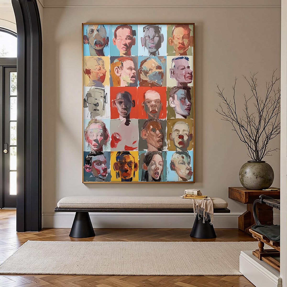 CHORUS OF FACES: Expressive, Textured Portrait Series - Image 2