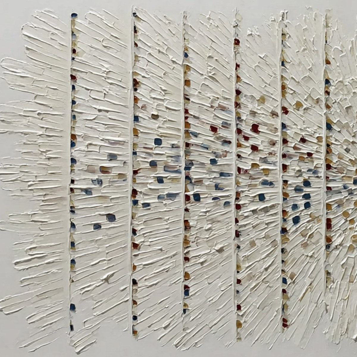 CHROMA PULSE: Textured Wabi Sabi Abstract Painting - Image 3