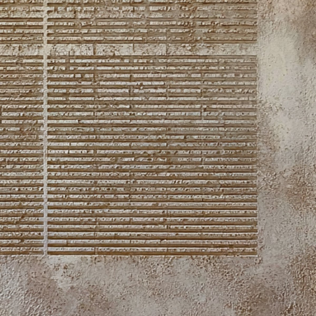 CODEX: Large Square Textured Minimalist Abstract Painting - Image 5