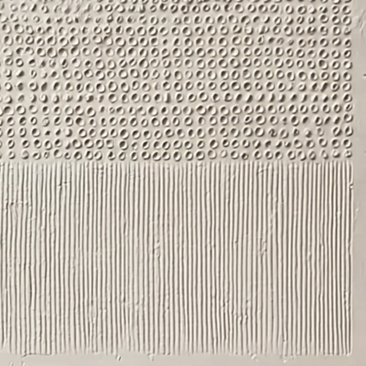 CODEX OF CALM: Large Square Textured Wabi Sabi Abstract Painting - Image 3