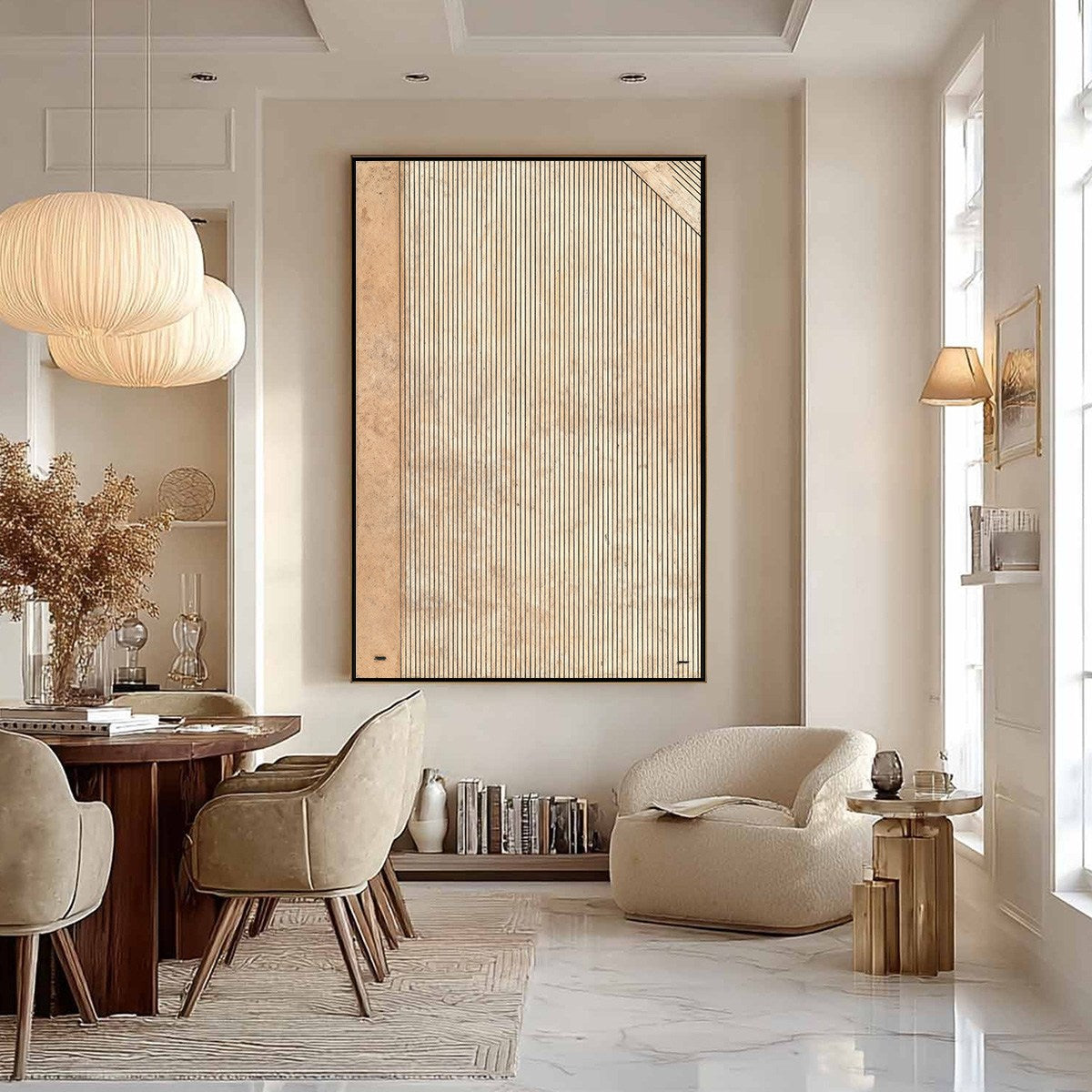 CODEX: Minimalist Architectural Line Art Painting - Image 8
