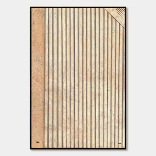 CODEX: Minimalist Architectural Line Art Painting