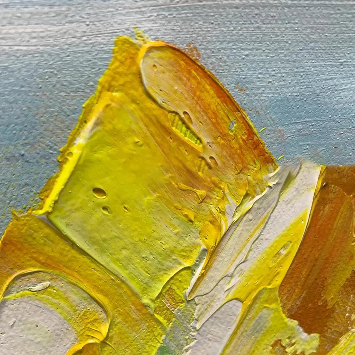 COLORFUL REFLECTIONS: Textured Abstract Landscape Painting - Image 6