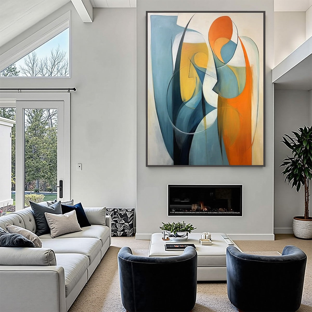 CONVERGENCE: Colorful Modern Abstract Figurative Art - Image 5