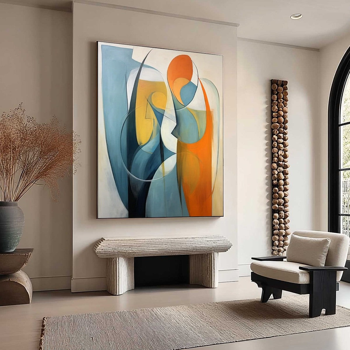 CONVERGENCE: Colorful Modern Abstract Figurative Art - Image 8