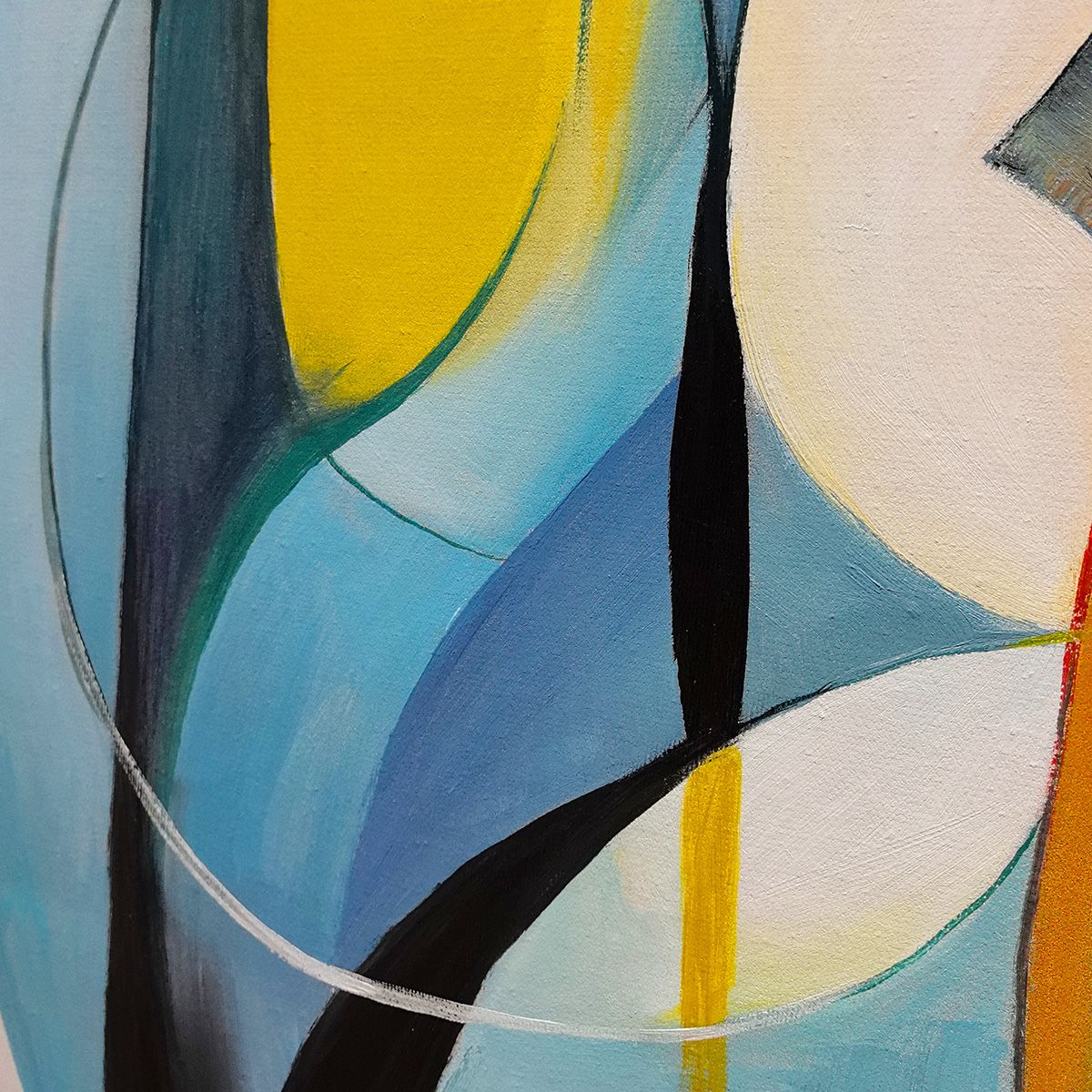 CONVERGENCE: Colorful Modern Abstract Figurative Art - Image 3