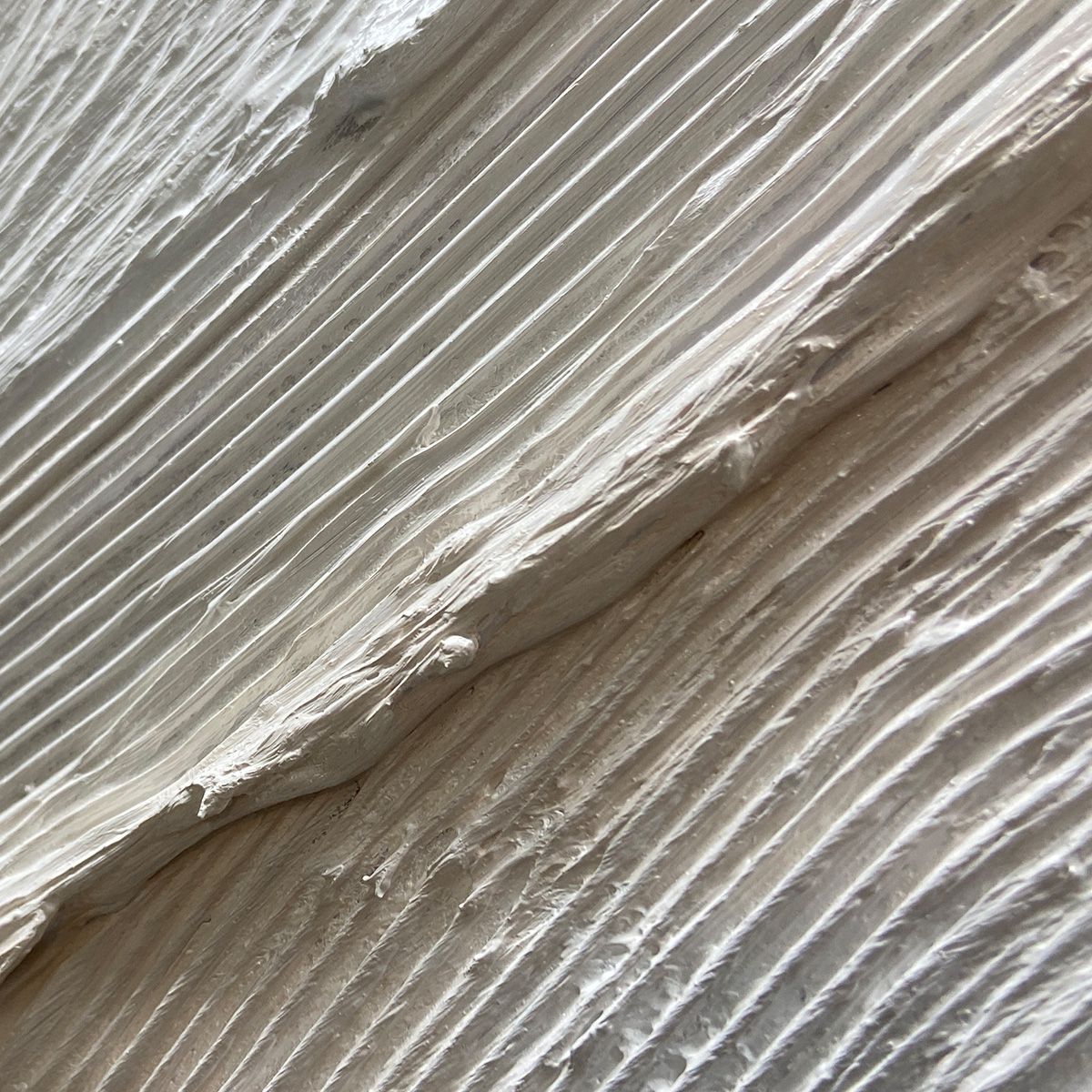 DESERT FLOW: Beige Abstract Minimalist Textured Painting for Living Room - Image 4