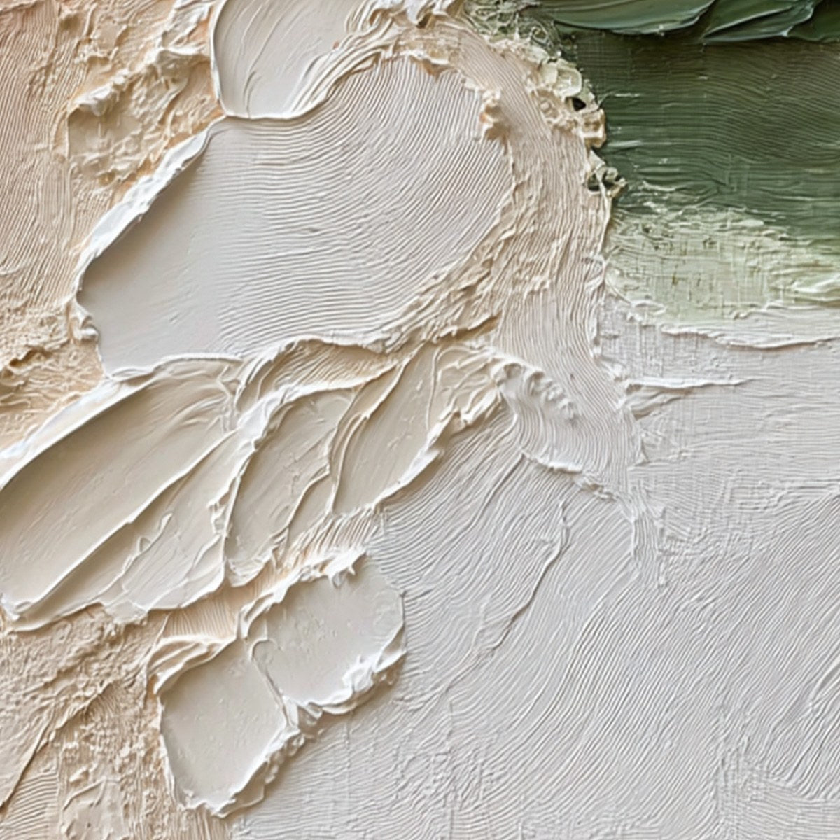 EARTH'S EMBRACE: Textured Wabi Sabi Abstract Painting in Earth Tones - Image 3