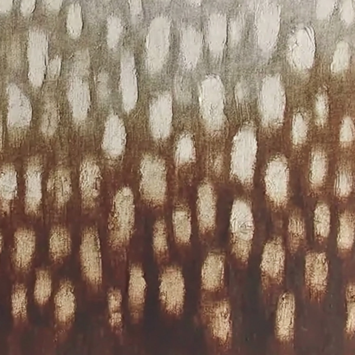 EARTH'S WHISPER: Textured Wabi Sabi Abstract Art in Earth Tones - Image 3