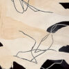 ECHOES OF SILENCE: Vertical Wabi Sabi Abstract Painting in Neutral Tones