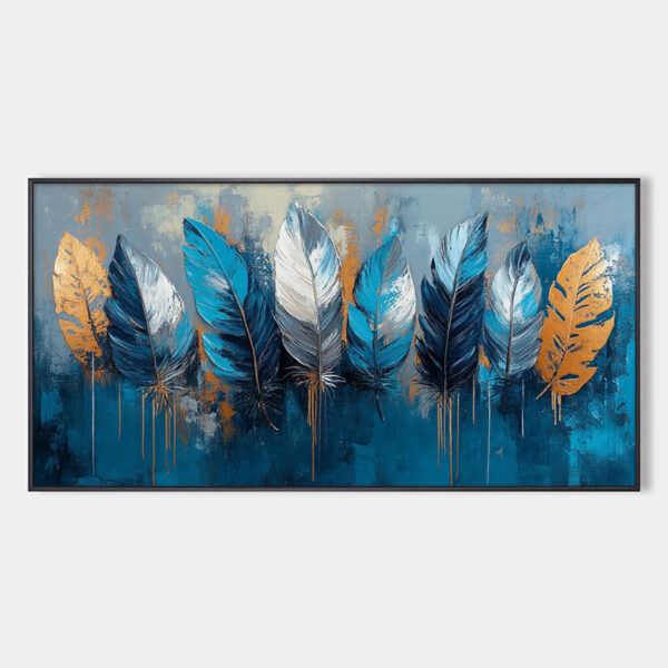 ETHEREAL FEATHERS: Textured Still Life Oil Painting