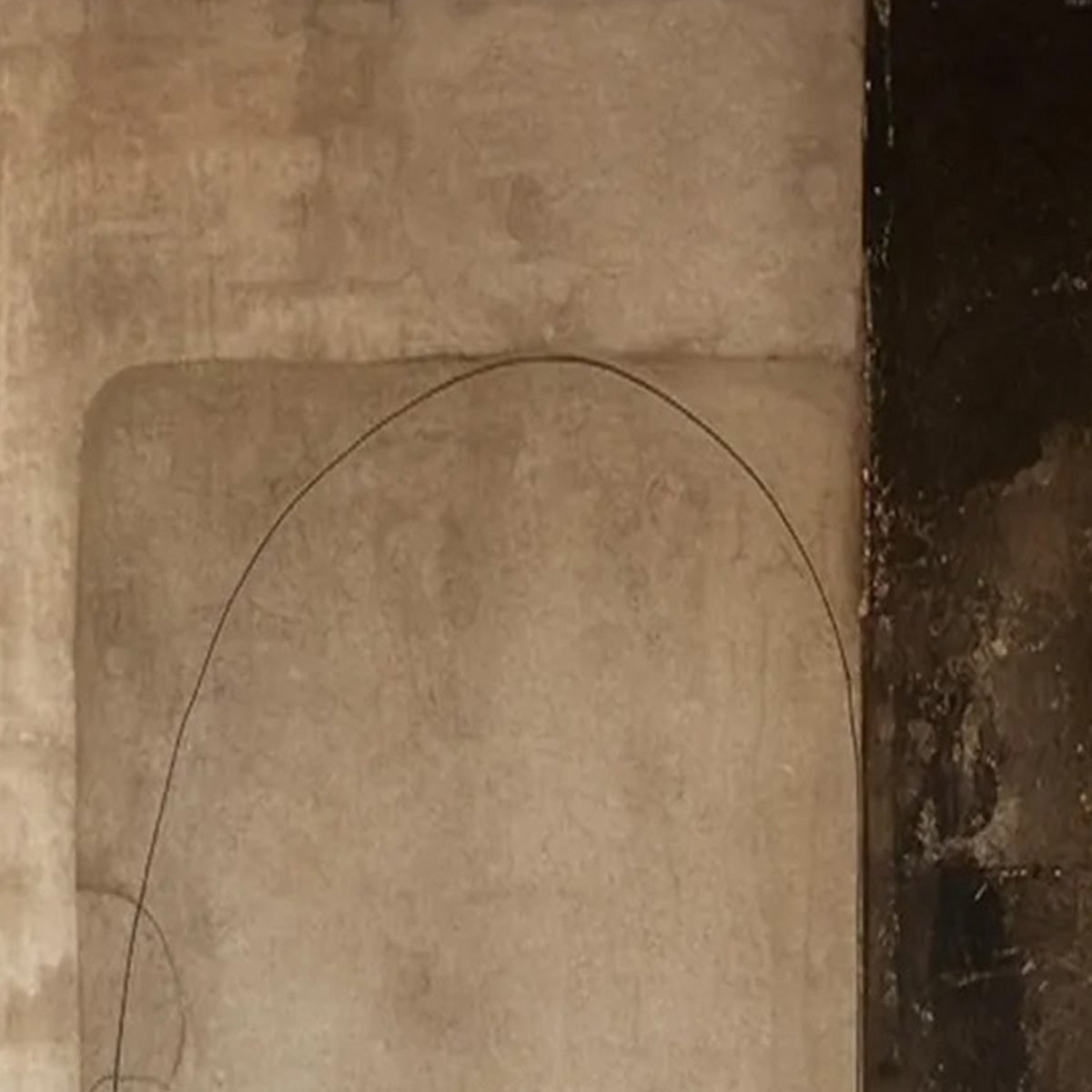 FRAGMENTED MEMORY: Wabi Sabi Style Textured Abstract Painting - Image 5