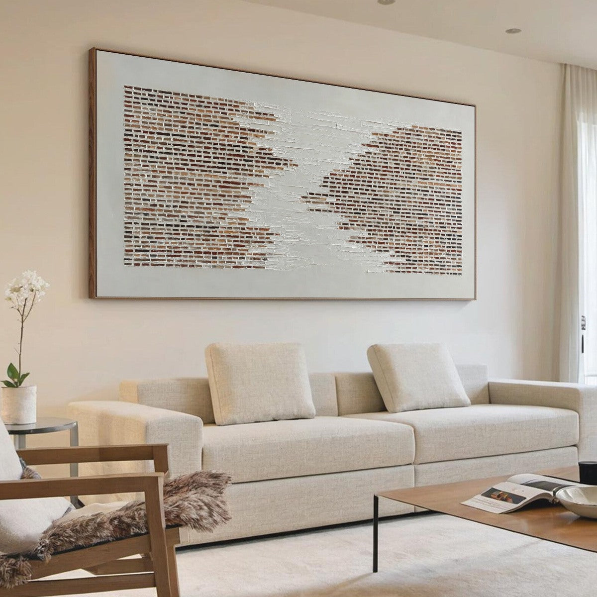 FRAGMENTS: Textured Minimalist Painting of Deconstructed Architecture - Image 7