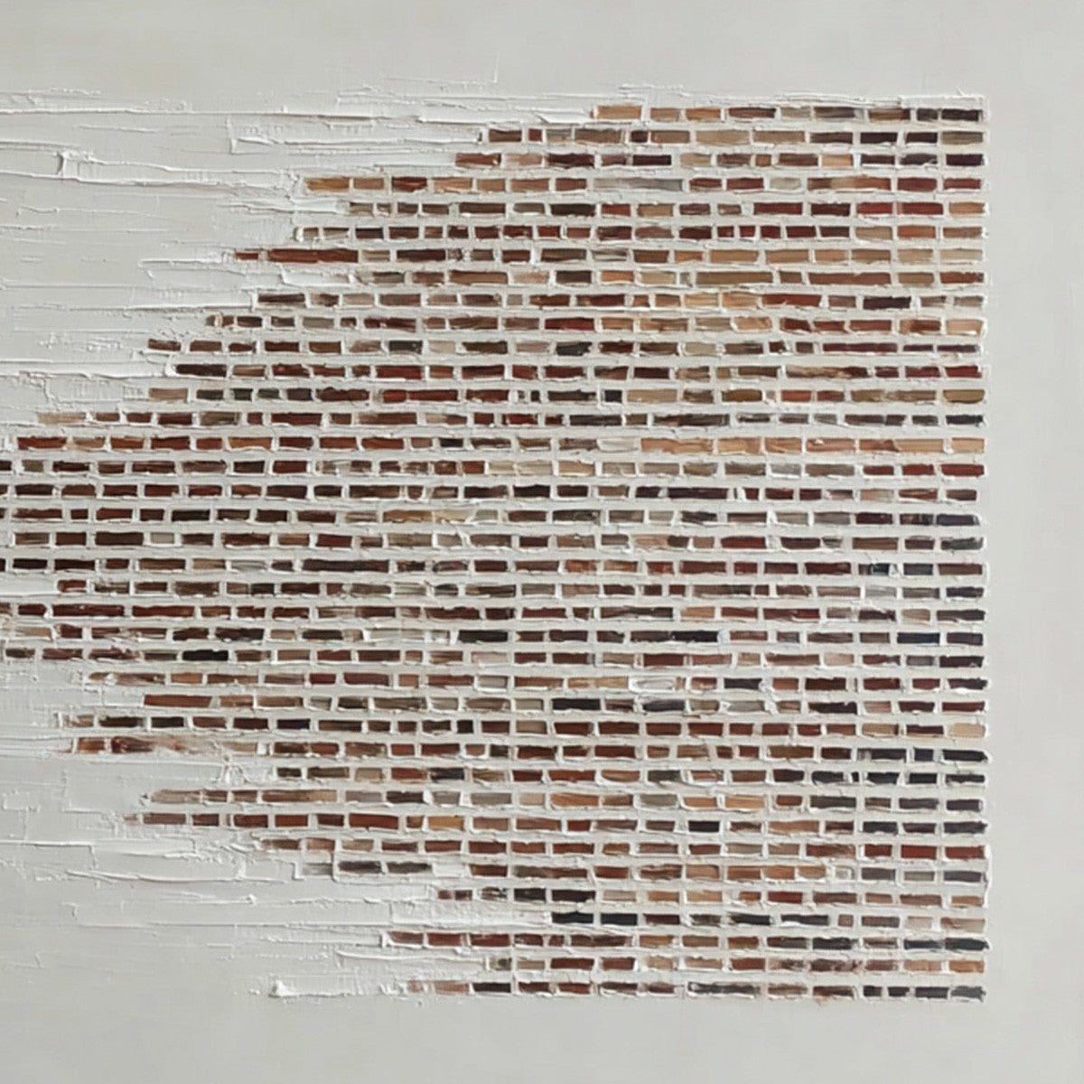 FRAGMENTS: Textured Minimalist Painting of Deconstructed Architecture - Image 5