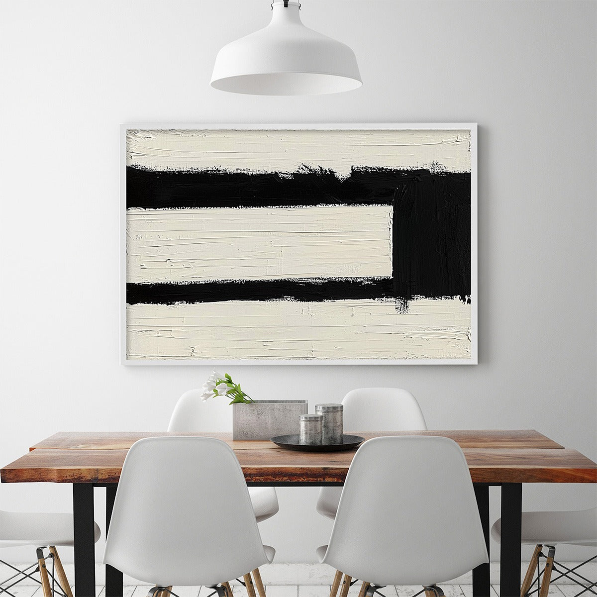 GATEWAY: Textured Minimalist Abstract Oil Painting - Image 4