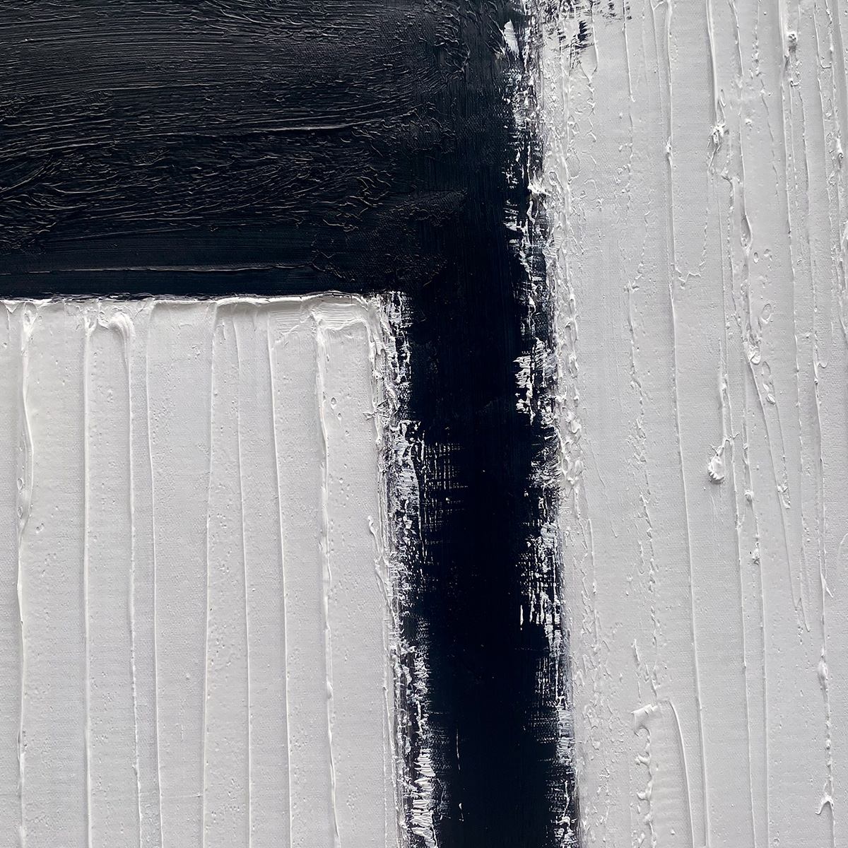 GATEWAY: Textured Minimalist Abstract Oil Painting - Image 3