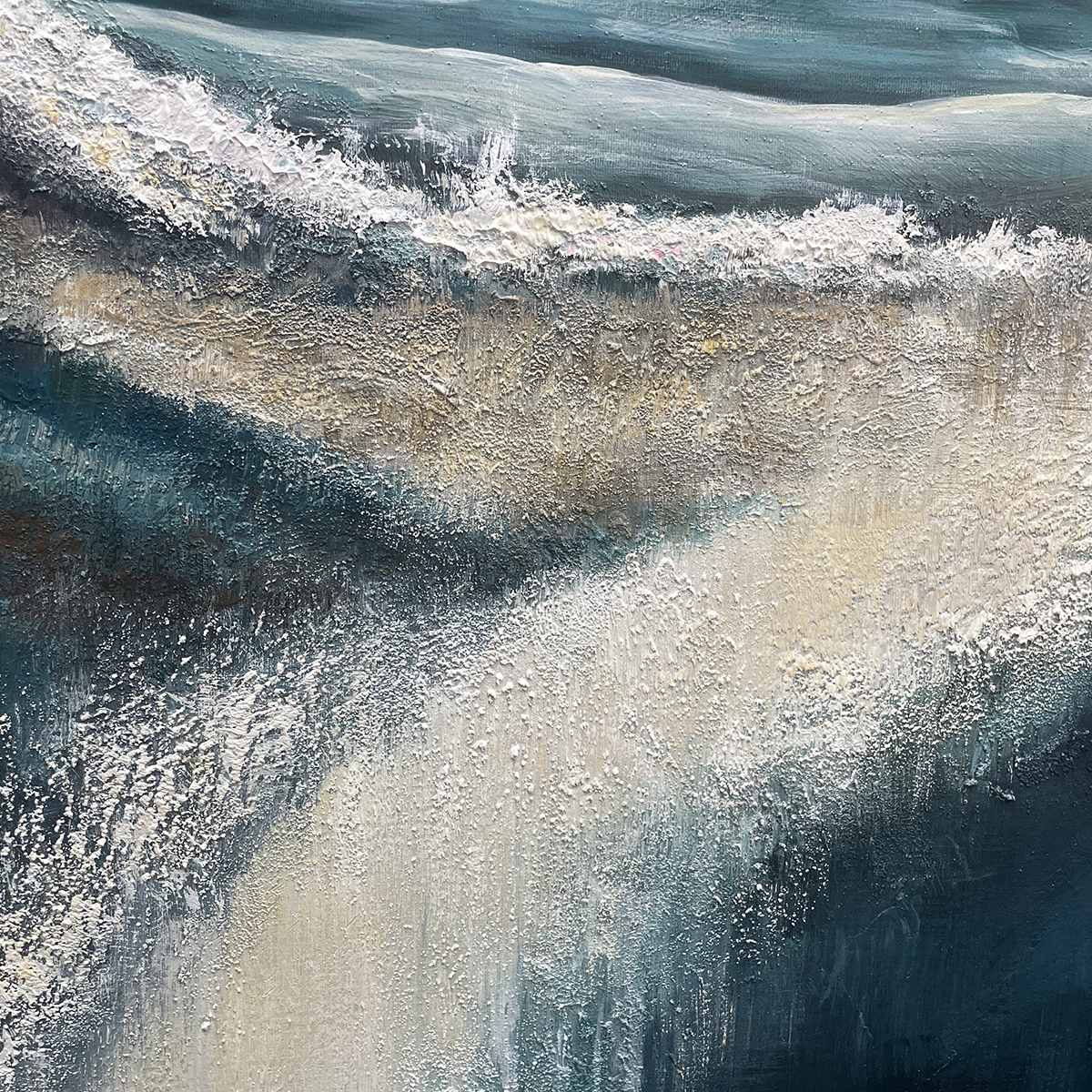 HIGHLAND MIST: Atmospheric Landscape Oil Painting - Image 3
