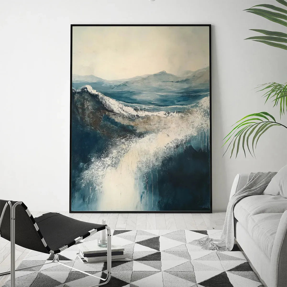 HIGHLAND MIST: Atmospheric Landscape Oil Painting - Image 8