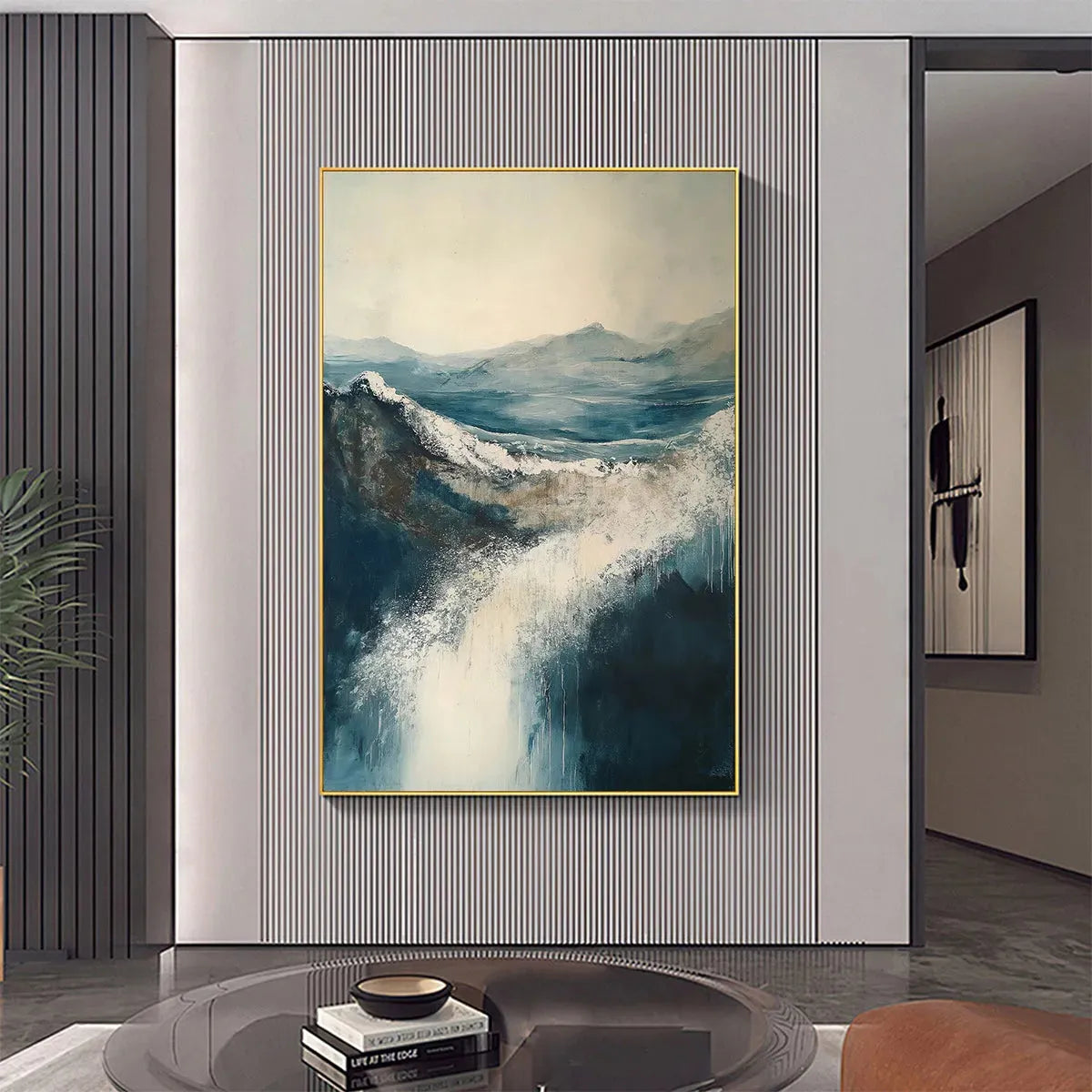 HIGHLAND MIST: Atmospheric Landscape Oil Painting - Image 5
