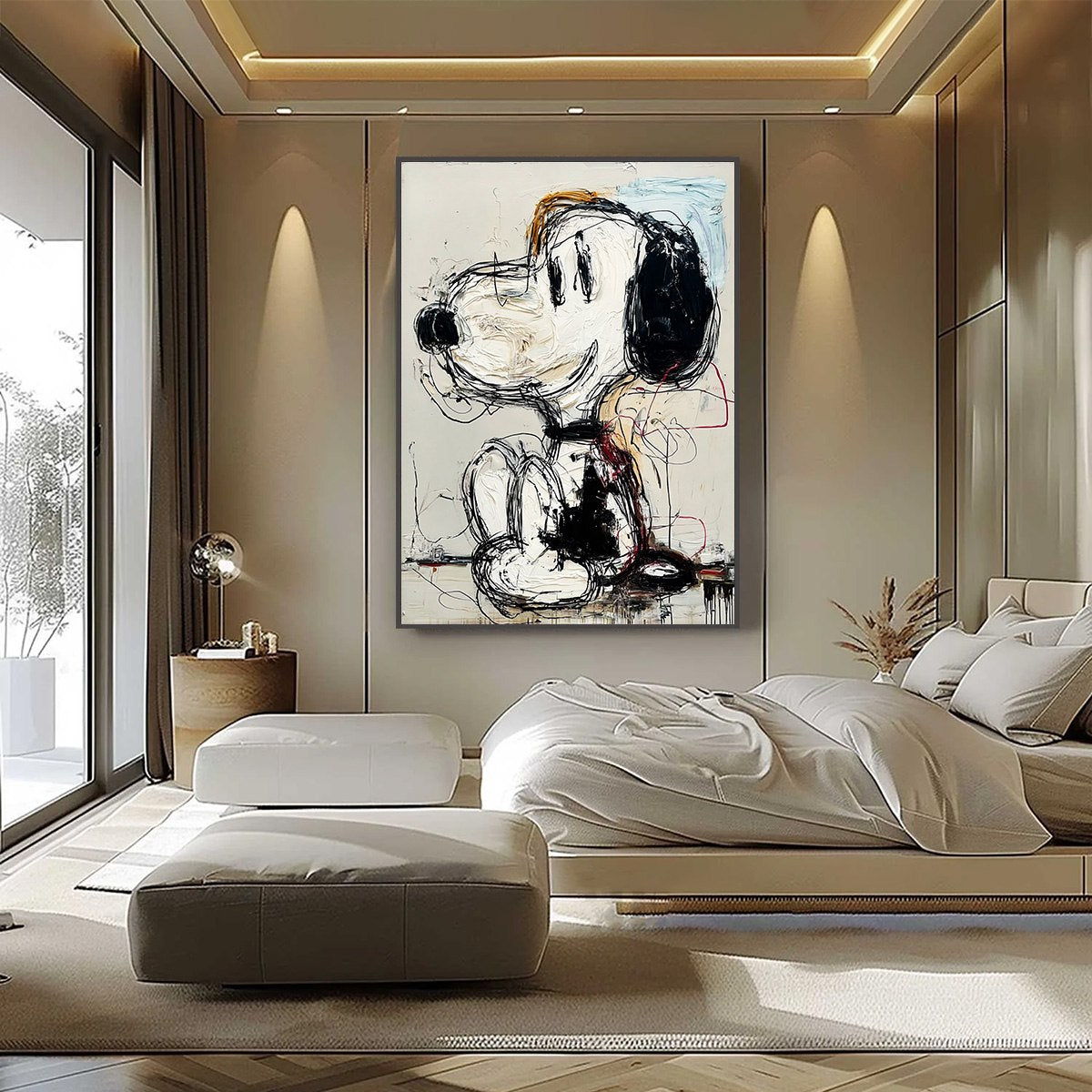 JOYFUL NOSTALGIA: Textured Pop Art Painting of a Nostalgic Icon - Image 2